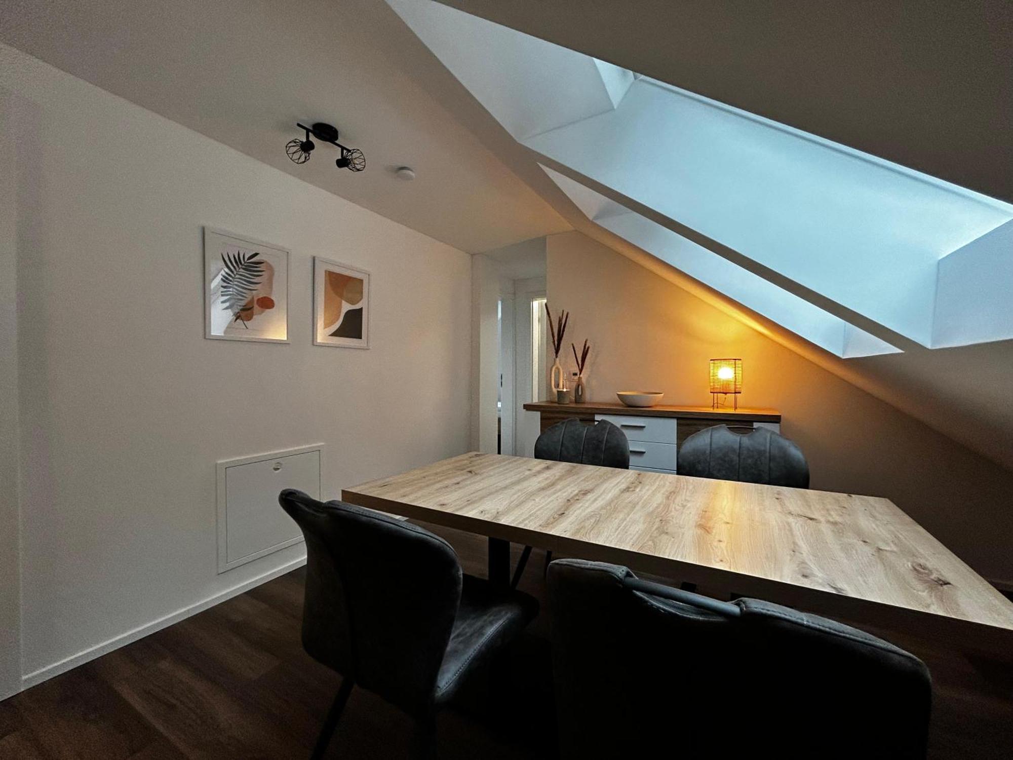 Moderne Ferienwohnung Fuer Familien Im Dachgeschoss Bosau Экстерьер фото