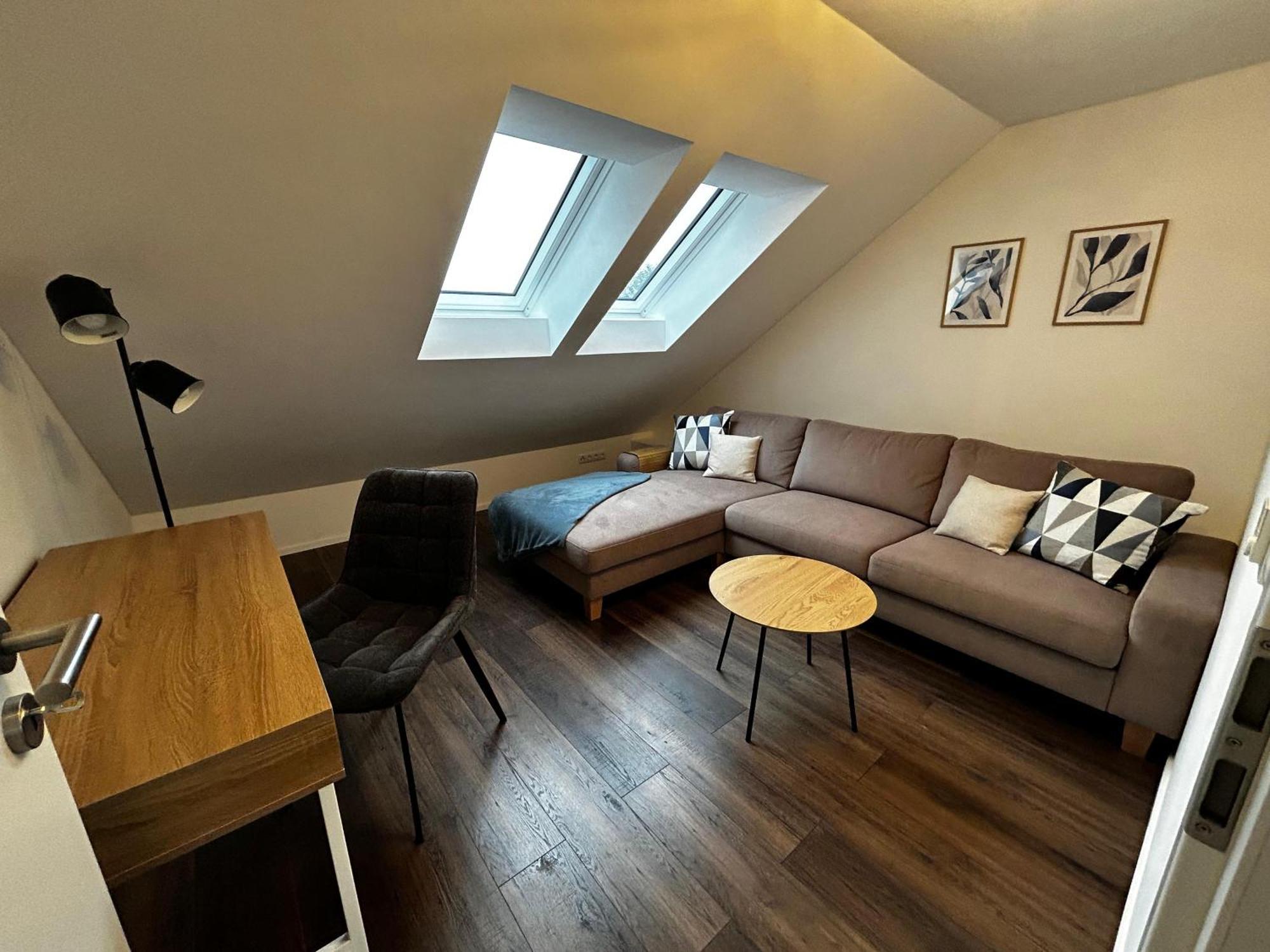 Moderne Ferienwohnung Fuer Familien Im Dachgeschoss Bosau Экстерьер фото
